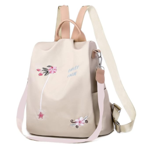 New Flower Embroidered Artistic Women's Bag Generation Backpack